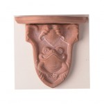 Ceramic Wall Sconces - Relief designs include Frogs and Morning Glories. Perfect for those special collectibles. Terra cotta or antique white.