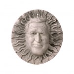 Sun Face, Sun Faces, Home Garden Decor, Mr Harley, Biker, President Bill Clinton, President George W Bush, Zero Stress, Sun Faces, sunface, Wall Decor, Home and Garden Decor, Patio Decor