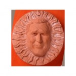 Sun Face, Sun Faces, Home Garden Decor, Mr Harley, Biker, President Bill Clinton, President George W Bush, Zero Stress, Sun Faces, sunface, Wall Decor, Home and Garden Decor, Patio Decor